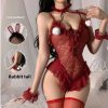 Sexy Bunny Lace Jumpsuit Costume