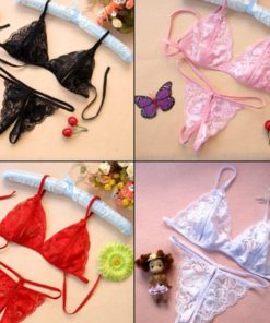 Romantic Lace Intimates Collection - Multi-Color Lingerie Set