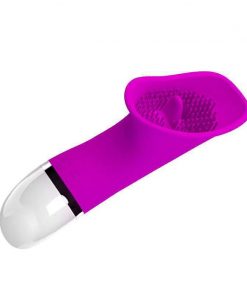 Alternative view of Pink Silicone Clitoral Stimulator Dimensions & Specs