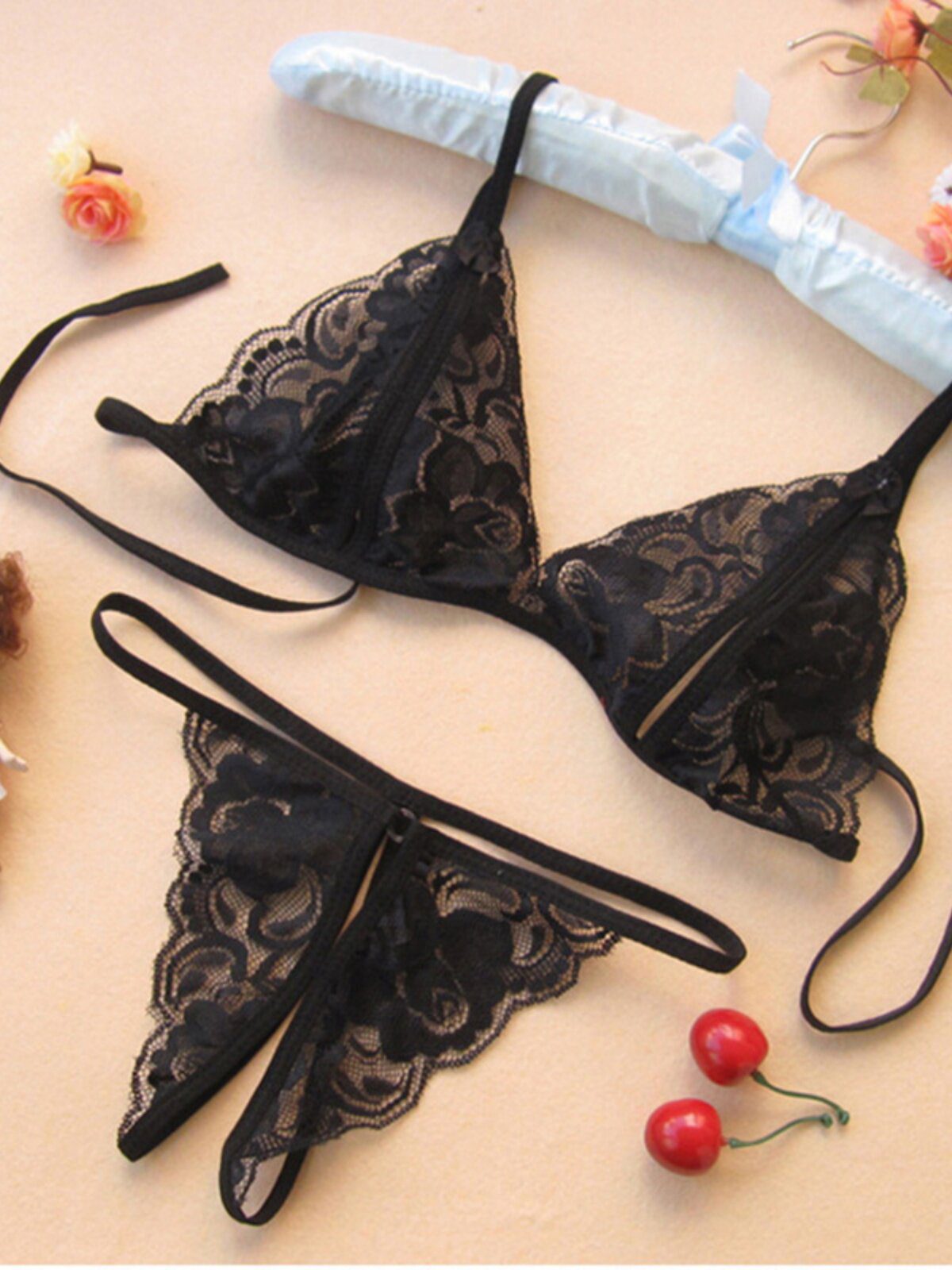 Romantic Lace Intimates Collection - Multi-Color Lingerie Set - Image 2