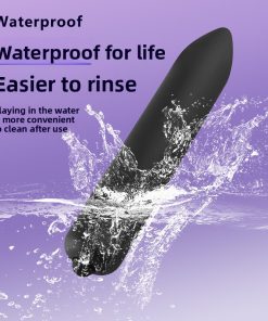 Alternative view of Matte Black Pocket Vibrator for Travel