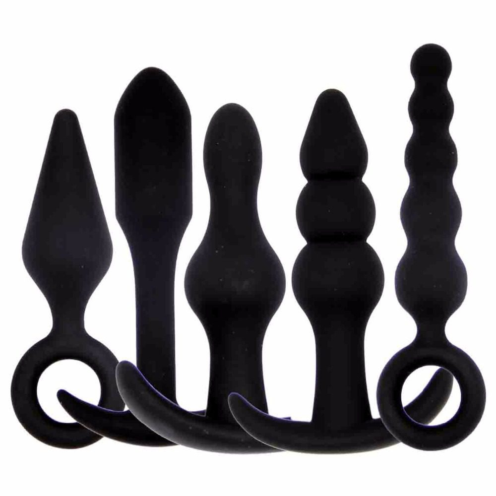 Orissi 5-Piece Set of Silicone Backcourt Sex Toys