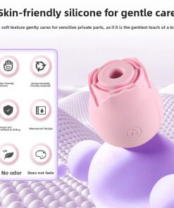 Sucking Vibrator for Women – Waterproof Silicone Pleasure Toy