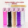 Transparent Jelly Adult Toy with Suction Cup