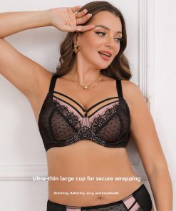 Elegant Full-cup lace lingerie