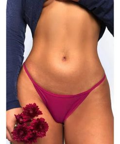 Alternative view of Women Modal High Waist Traceless Thong Underwear