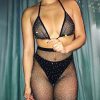 Sexy Rhinestone Lingerie Set for Women