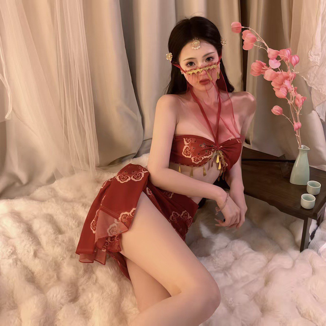 Ancient Style Lingerie Set with Multiple Designs - Image 4