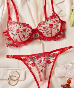 Alternative view of Ultra-thin adult lingerie bras and underpants