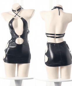 Alternative view of Sexy Anime Cosplay Lingerie Set with Gloves