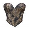 Overbust Corset Top - Sweetheart Neckline Victorian Style