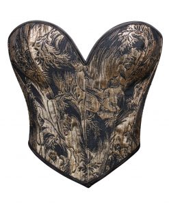 Overbust Corset Top - Sweetheart Neckline Victorian Style